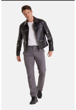 Image of Men's Fashion Jacket, Black