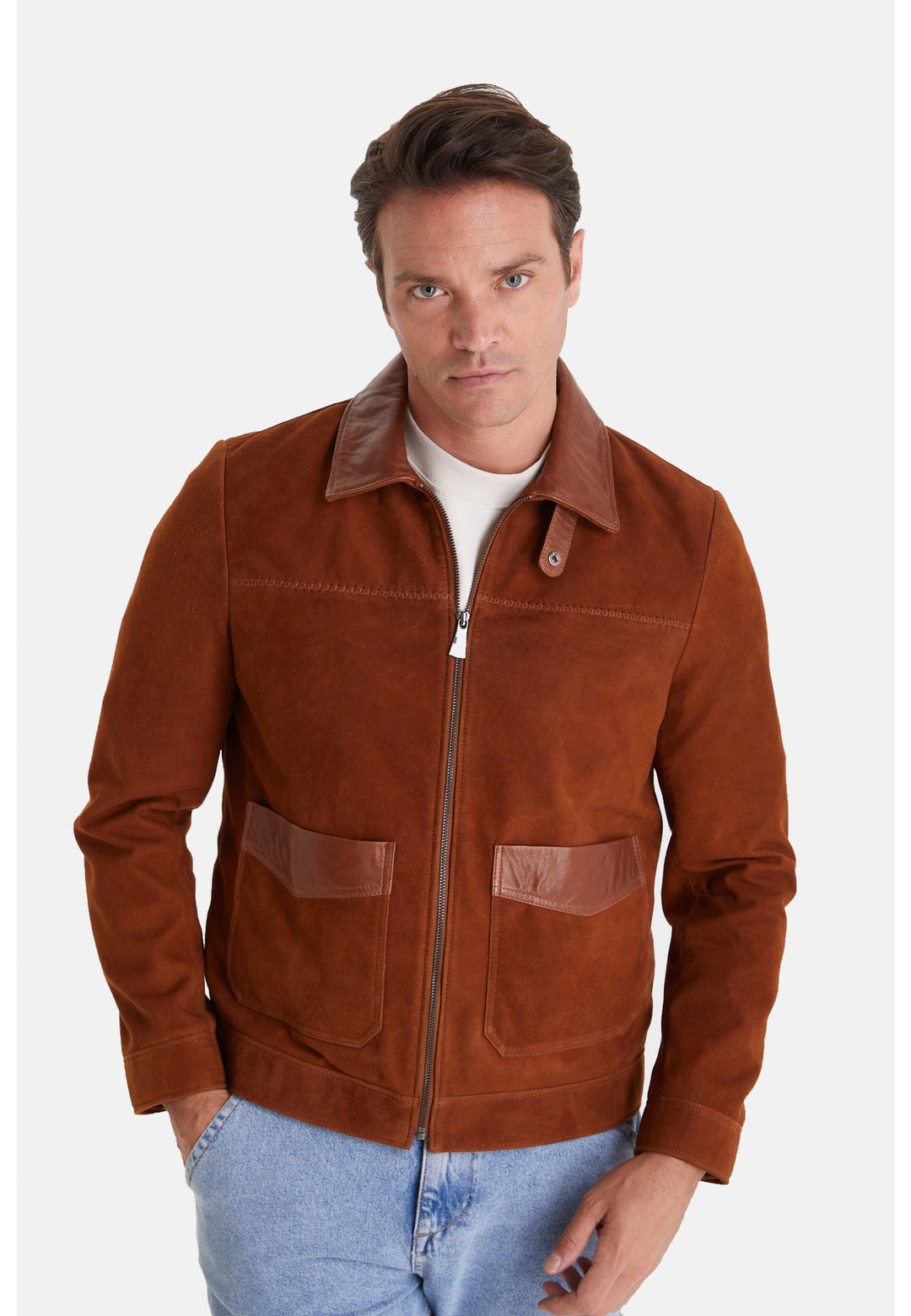 Men's Fashion Jacket, Tan