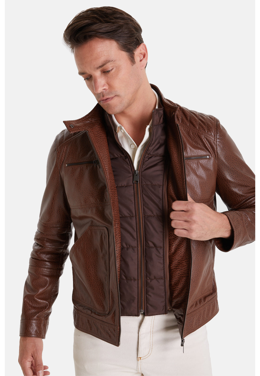 Henry Leather Jacket