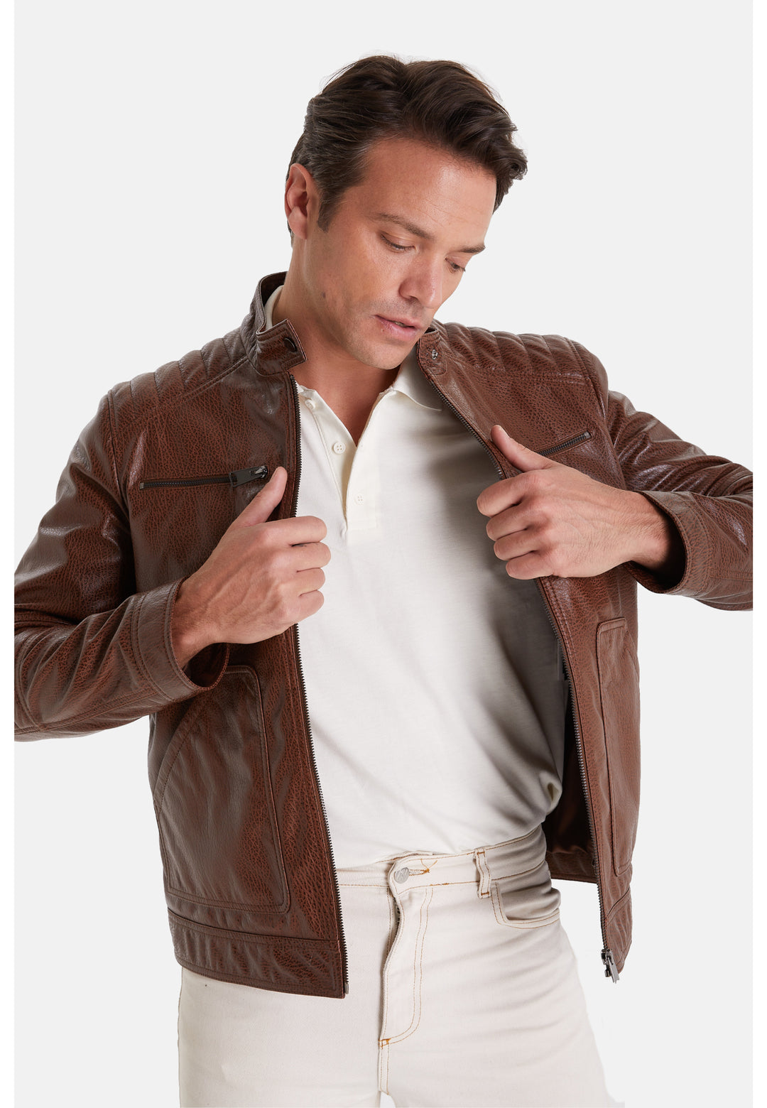 Henry Leather Jacket