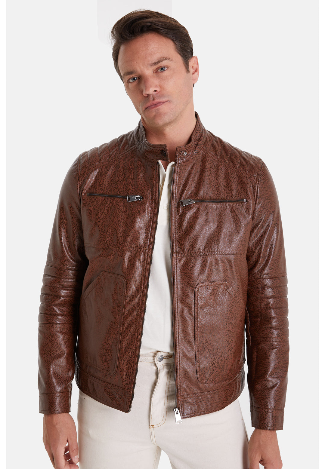 Henry Leather Jacket