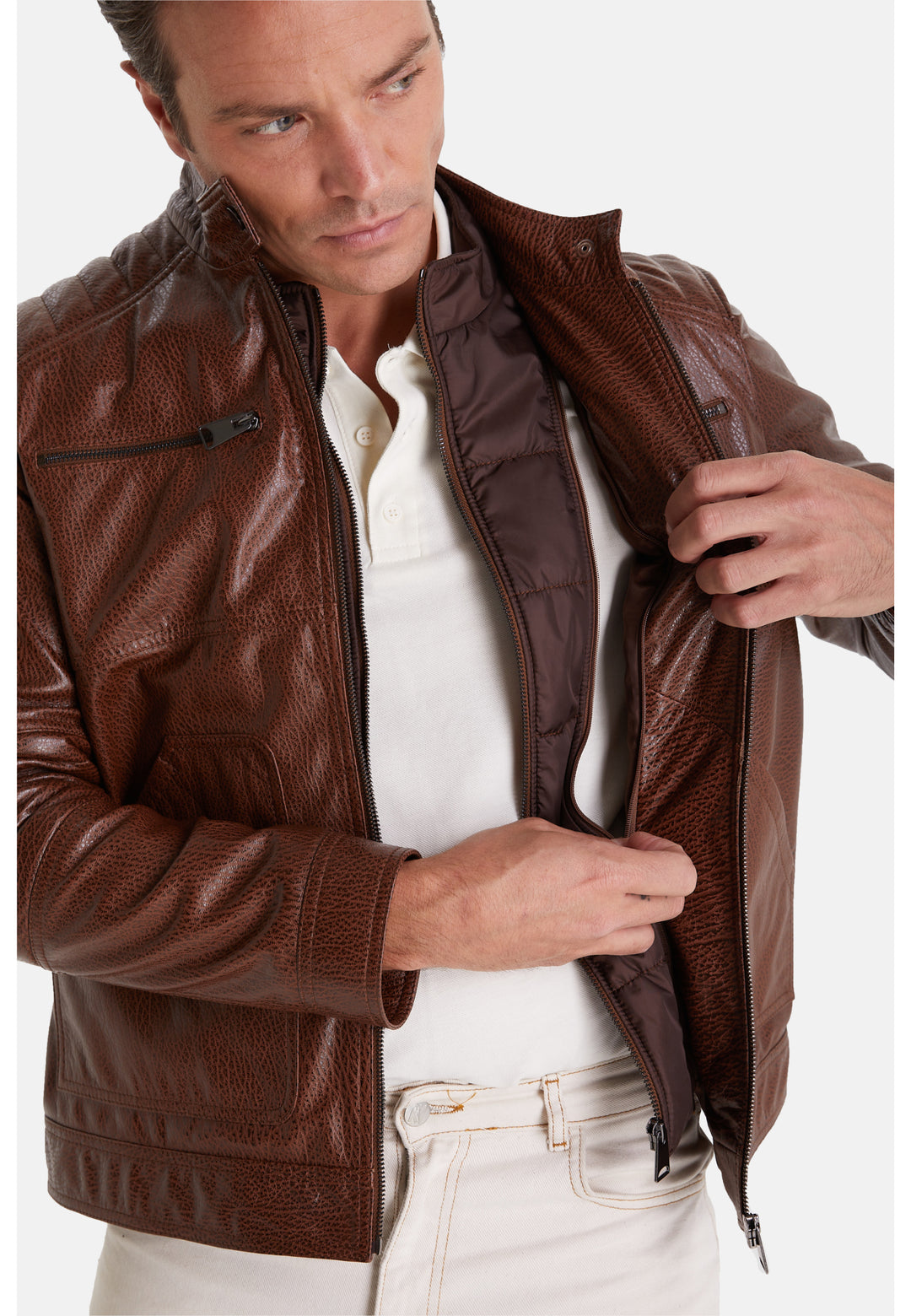 Henry Leather Jacket