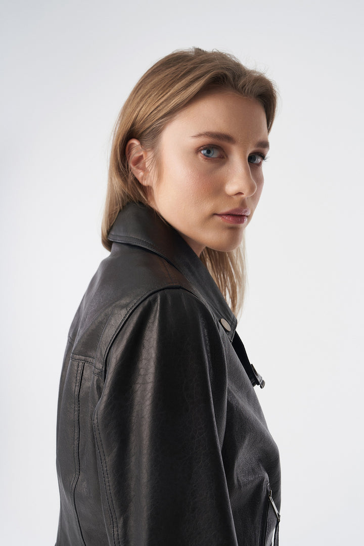 Delphine Leather Jacket