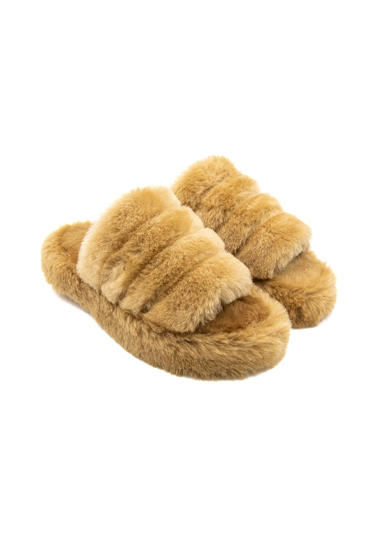 Women's Shearling Slippers, Ginger Wool