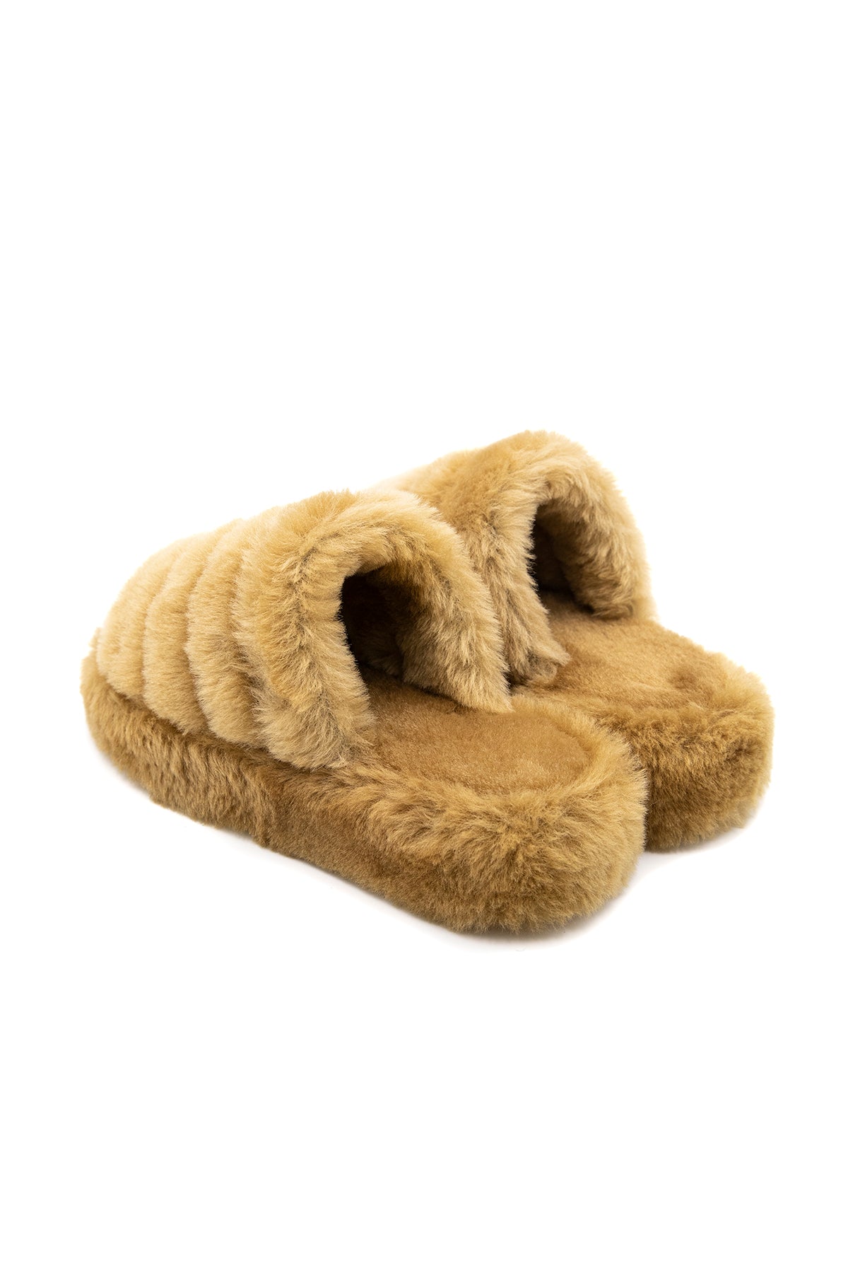 Women's Shearling Slippers, Ginger Wool