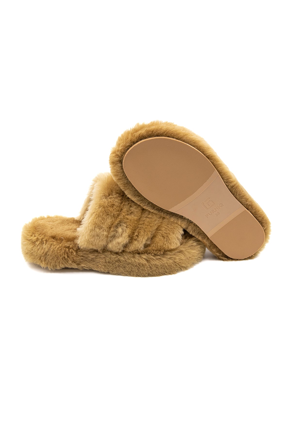 Women's Shearling Slippers, Ginger Wool