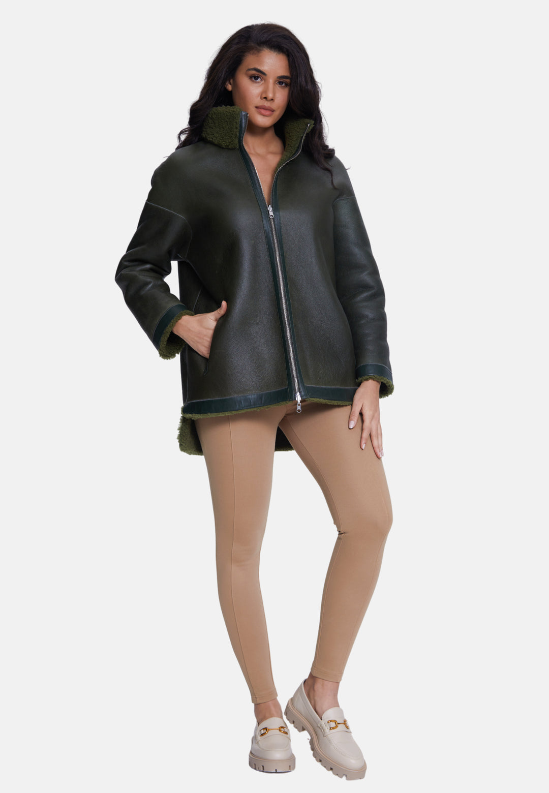 Simone Shearling Jacket