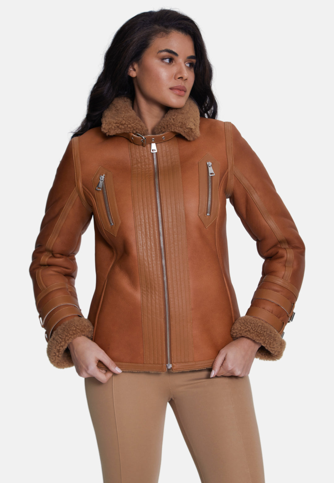 Philippa Shearling Jacket