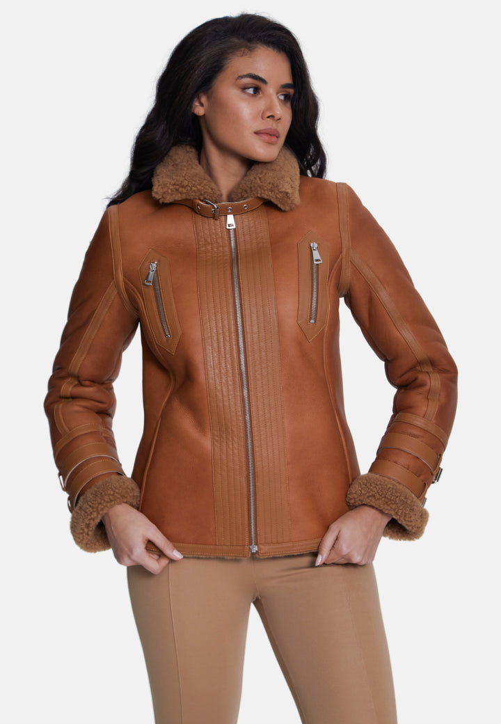 Philippa Shearling Jacket