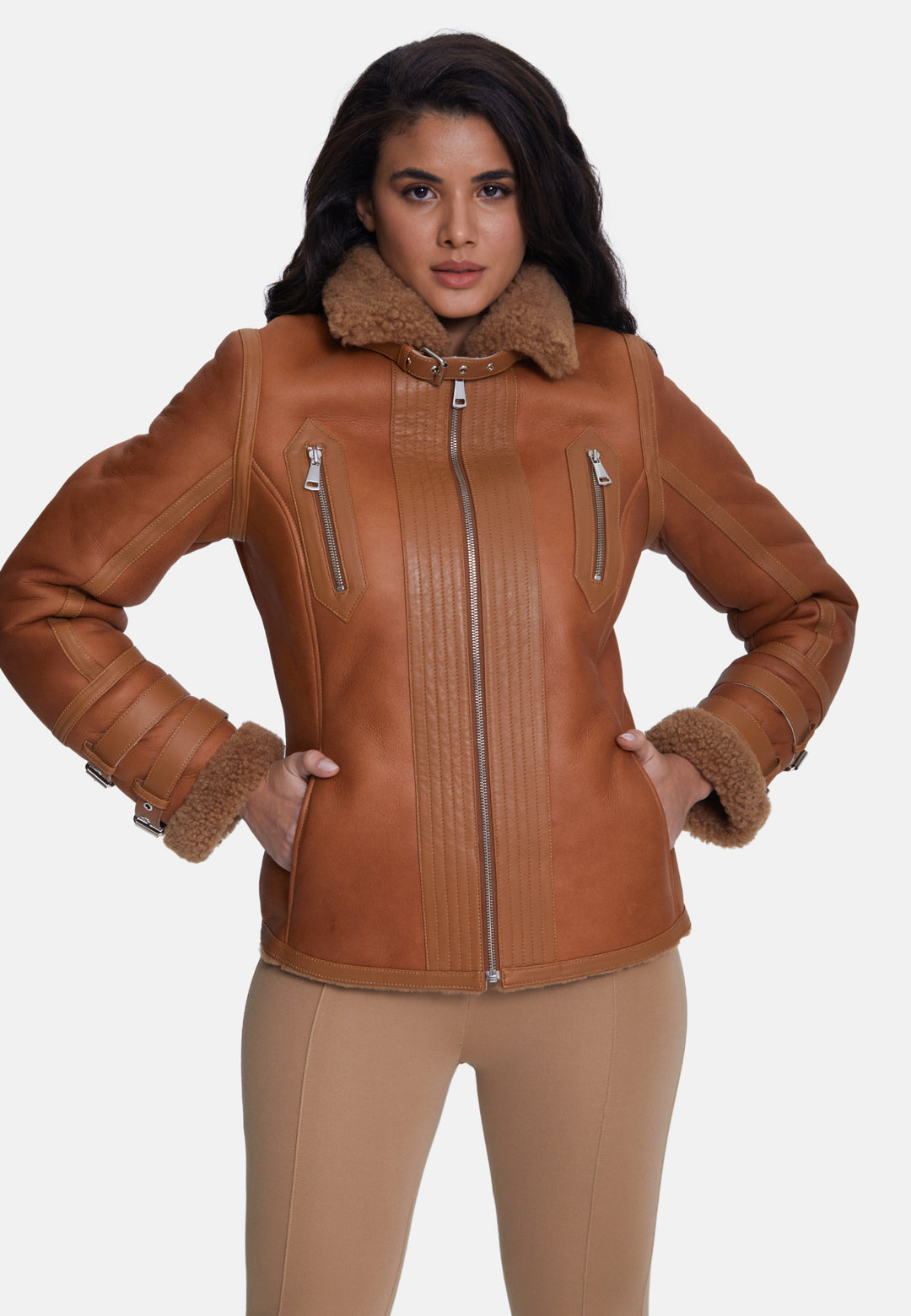 Philippa Shearling Jacket
