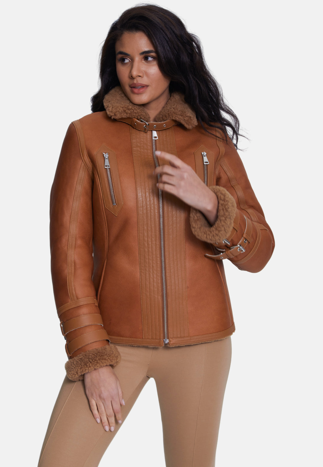 Philippa Shearling Jacket