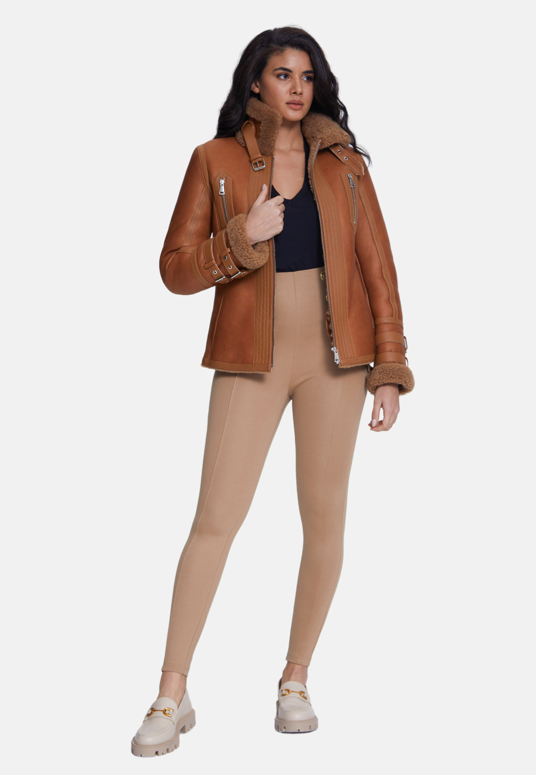 Philippa Shearling Jacket