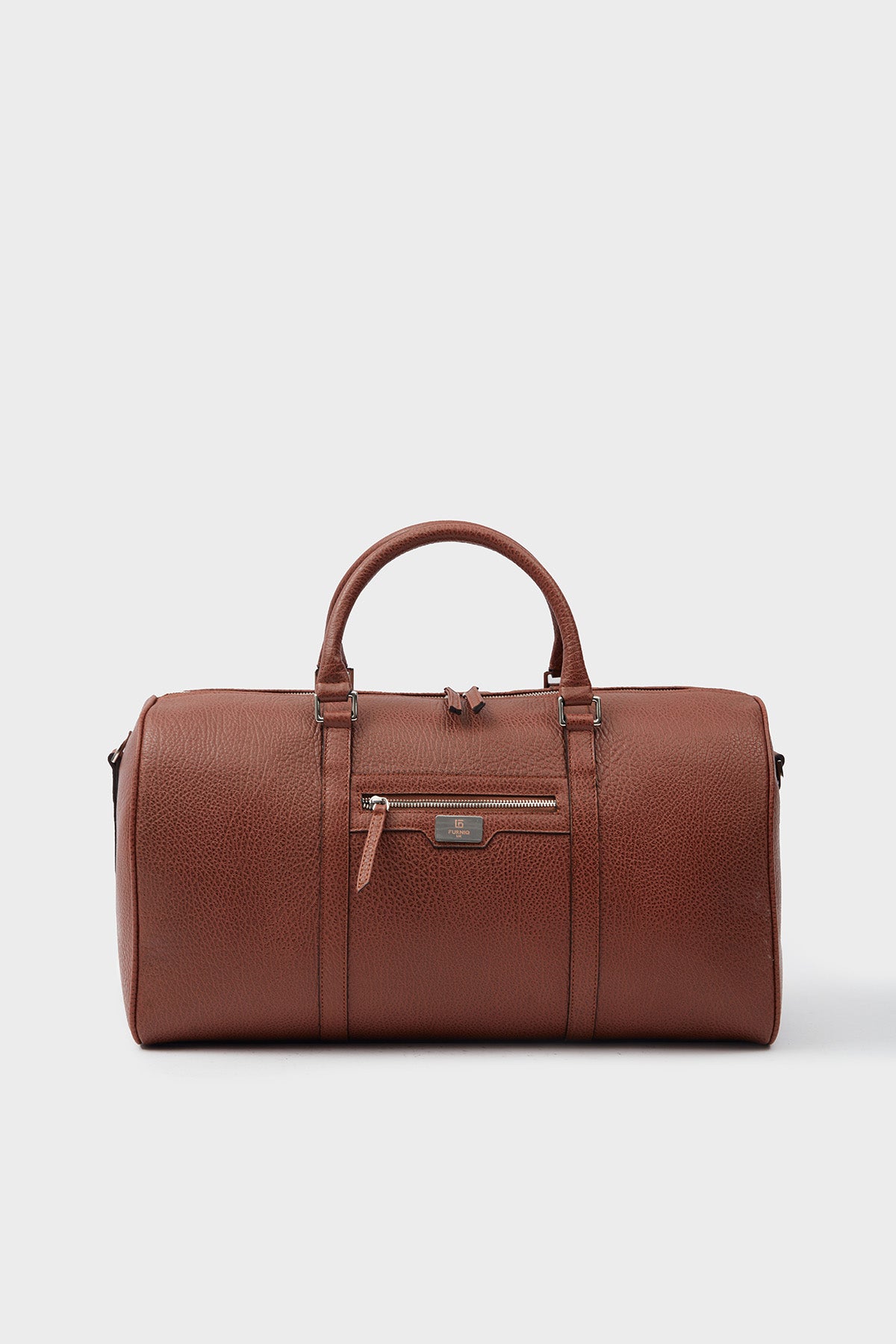 Genuine Leather Duffle Bag, Travel Bag, Venous Pattern Tan